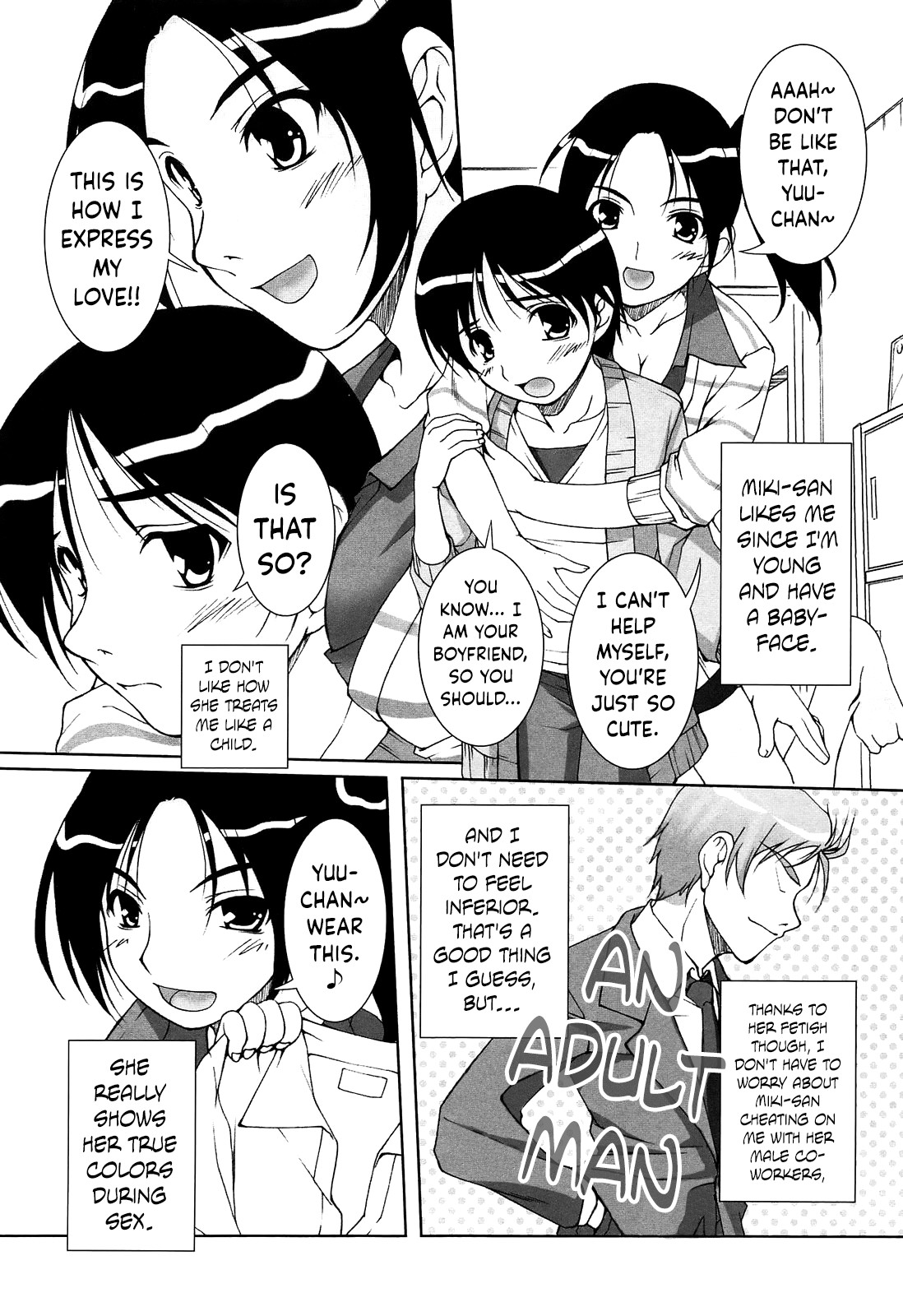 Hentai Manga Comic-My Wonderful Older Girlfriend!-Read-3